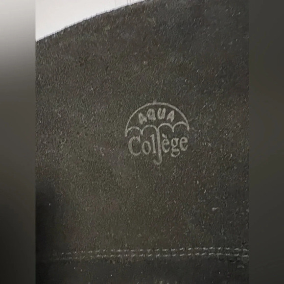 Aqua College  | Black Suede Boots | Size 6 - Picture 3 of 6